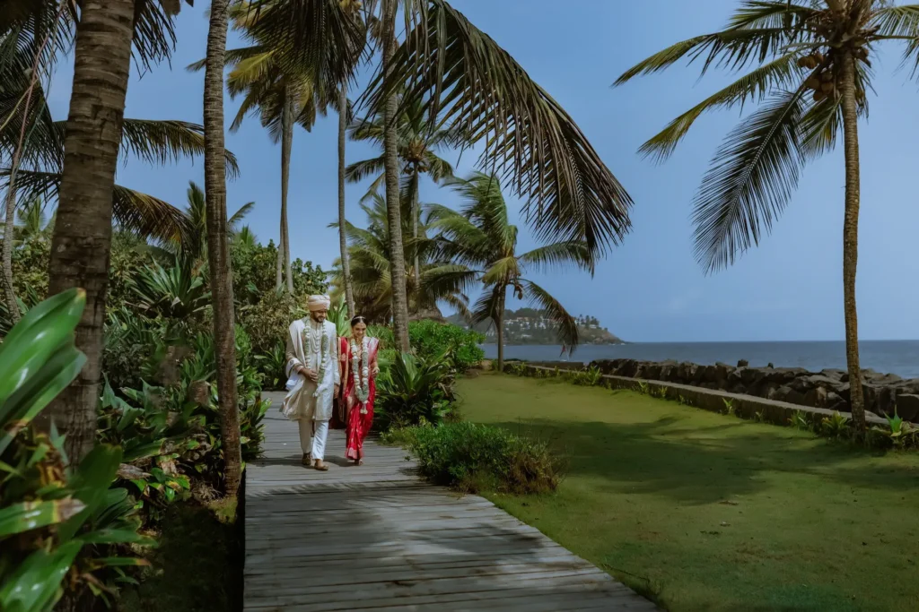 Romantic gazebos at Taj Green Cove Resort