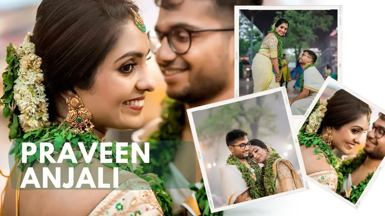 couple picture in traditional guruvayoor wedding